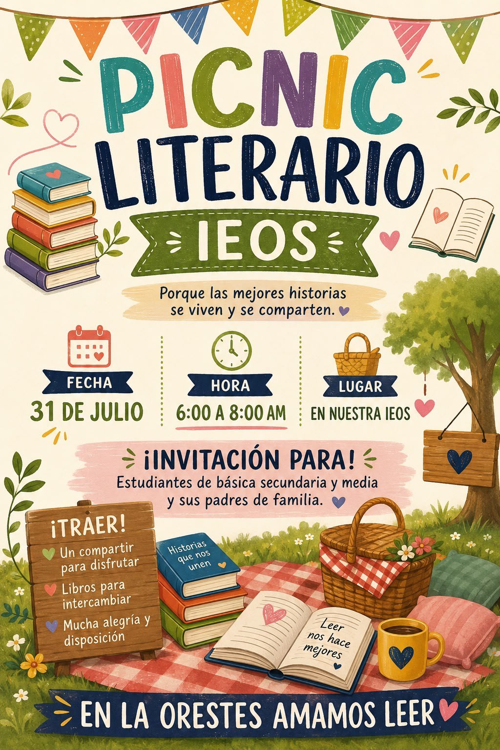 Picnic literario bachillerato